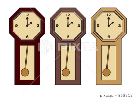 振り子の掛け時計 858215