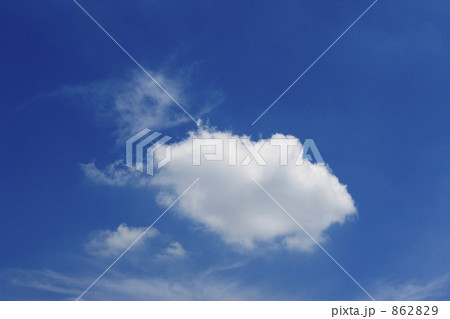 青空と白い雲 青空と白い雲 862829