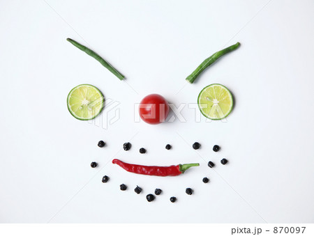 野菜の顔 870097