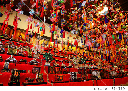 雛人形とつるし雛 874539