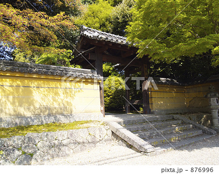 秋篠寺南門 876996