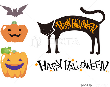 ハロウィン素材 880926
