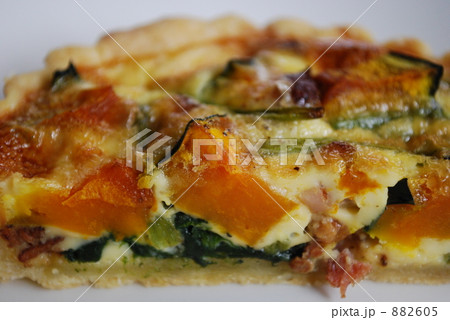 かぼちゃとほうれん草のキッシュ かぼちゃとほうれん草のキッシュ 882605