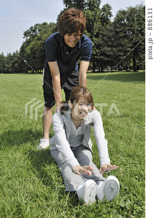 ストレッチ運動 ストレッチ運動 886131