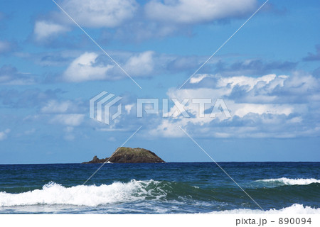 青空と鯨島 890094