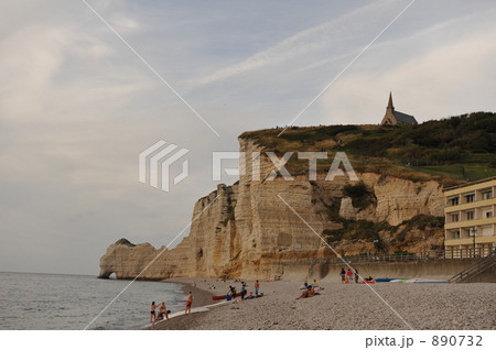 北フランスの岸壁 890732