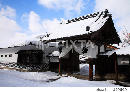 冬の会津武家屋敷 冬の会津武家屋敷 899690