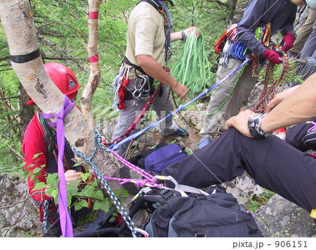 八ヶ岳クライミングの確保点 906151