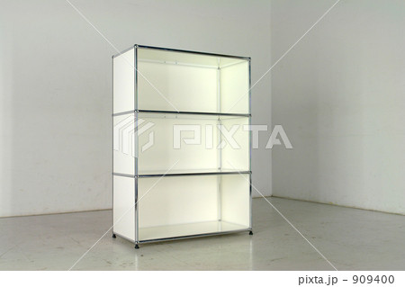 USM Haller　ハラー　1列2段　シェルフ　キャビネット ピュアホワイト USM Haller ハラー システム オープンキャビネット ホワイト 1列2段