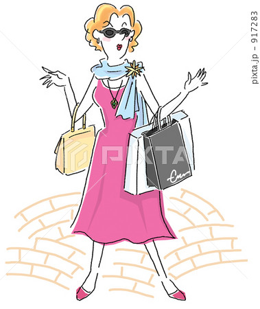 ショッピング(女性) ショッピング(女性) 917283