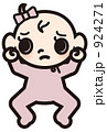 赤ちゃん女の子-不機嫌 924271