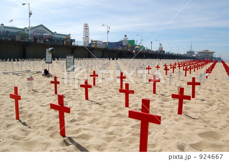 サンタモニカビーチ 924667