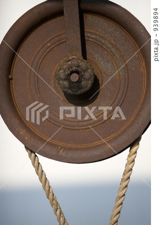 錆びた滑車　 939894