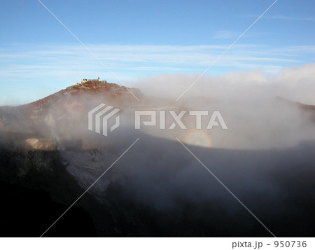 富士山でのブロッケン現象 富士山でのブロッケン現象 950736