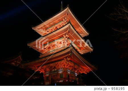 京都 清水寺 五重塔 京都 清水寺 五重塔 958195