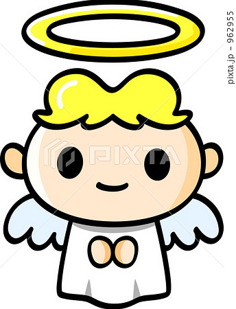 天使 キャラクターのイラスト素材
