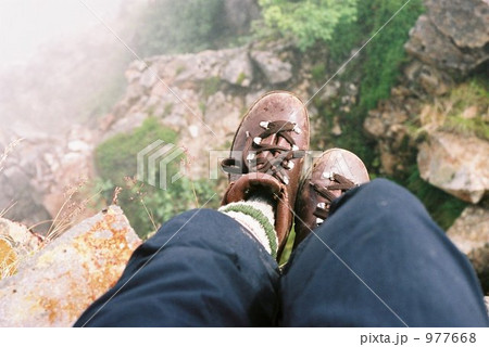 山頂でひとやすみ。 977668