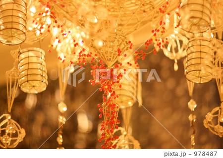 クリスマスのシャンデリア クリスマスのシャンデリア 978487