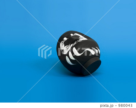 黒いだるま 黒いだるま 980043