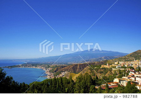 タオルミーナの眺め タオルミーナの眺め 982788