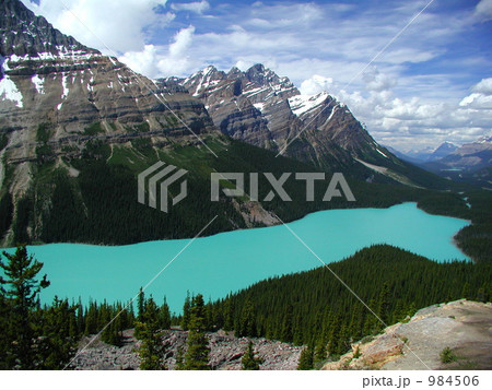 カナディアンロッキー ペイトー・レイク 984506