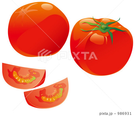 トマト　野菜イラスト 986931