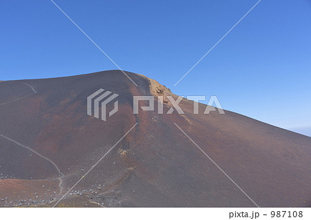 富士山宝永火口 987108