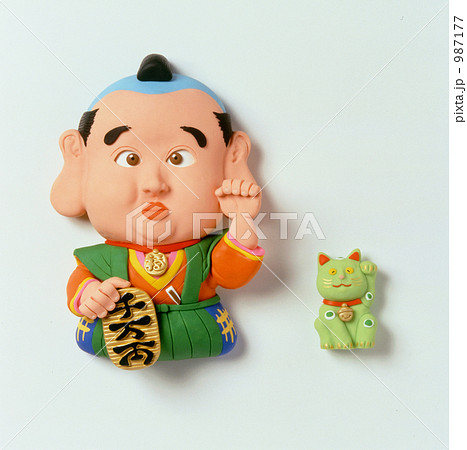 福助招き人 987177