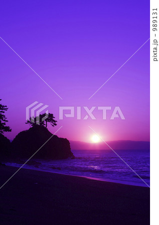 桂浜の朝日 989131