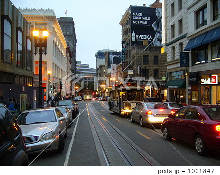 夕暮れのケーブルカー 夕暮れのケーブルカー 1001847