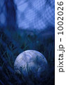 グラウンド脇のサッカーボール 1002026