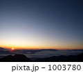 燕岳から見た朝日と富士山 燕岳から見た朝日と富士山 1003780