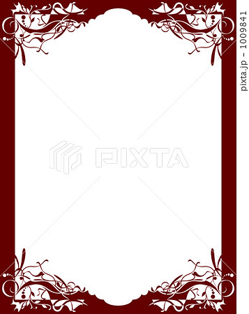 飾り枠4(赤) 飾り枠4(赤) 1009841