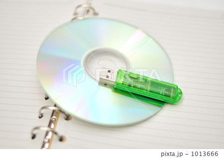 システム手帳とCD-RとUSBメモリ 1013666