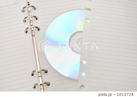 システム手帳とCD-R 1013728