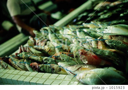 朝市の魚たち−アピア・サモア 1015923