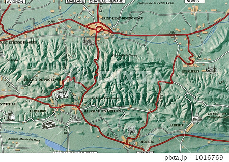 プロバンスのマップ プロバンスのマップ 1016769