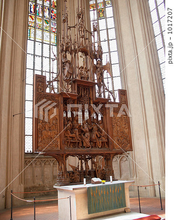 ローテンブルク　聖ヤコプ教会の聖血の祭壇 1017207