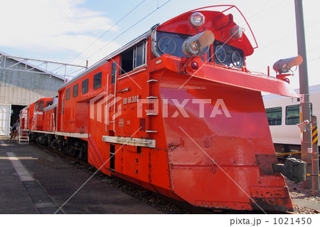 DD16形302号機 ラッセルヘッド DD16形ディーゼル機関車の