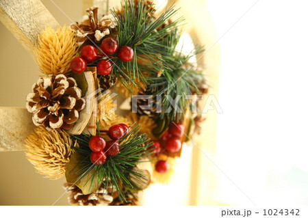 クリスマスリース 1024342