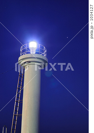 飯岡灯台と一番星 1034127