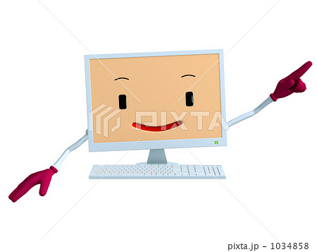 デスクトップパソコンキャラクター デスクトップパソコンキャラクター 1034858