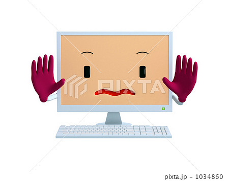 デスクトップパソコンキャラクター デスクトップパソコンキャラクター 1034860