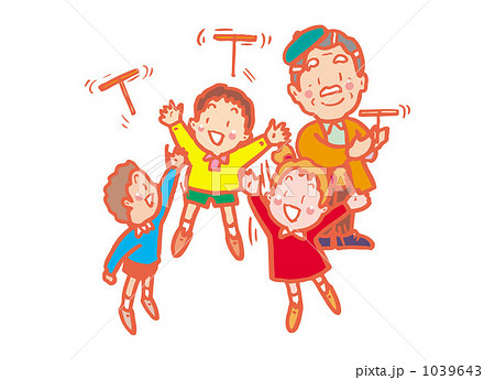 竹とんぼ 0912 30のイラスト素材