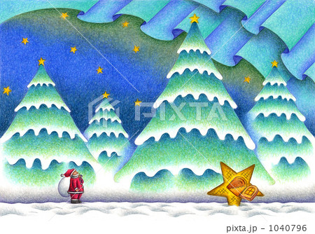 森の中のクリスマスイヴ 1040796