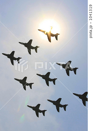 T-4　９機編隊 1041319