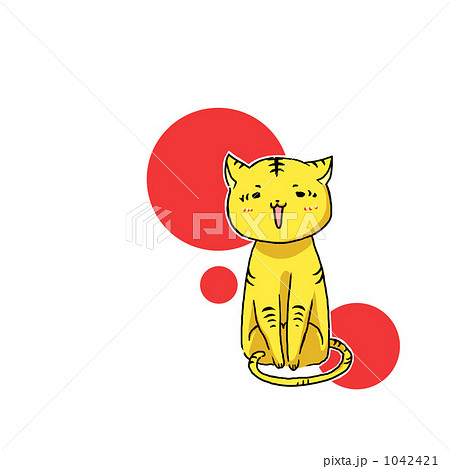 とらねこのイラスト素材
