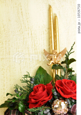 天使とキャンドルのクリスマスデコレーション 天使とキャンドルのクリスマスデコレーション 1059750