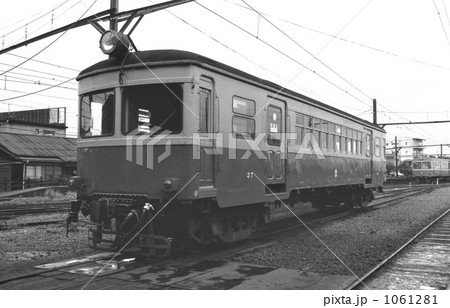 鉄道　私鉄・新潟交通　東関屋駅　クハ37形車両 1061281
