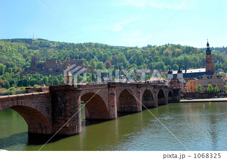 ドイツ ハイデルベルク カール・テオドール橋 ドイツ ハイデルベルク カール・テオドール橋 1068325